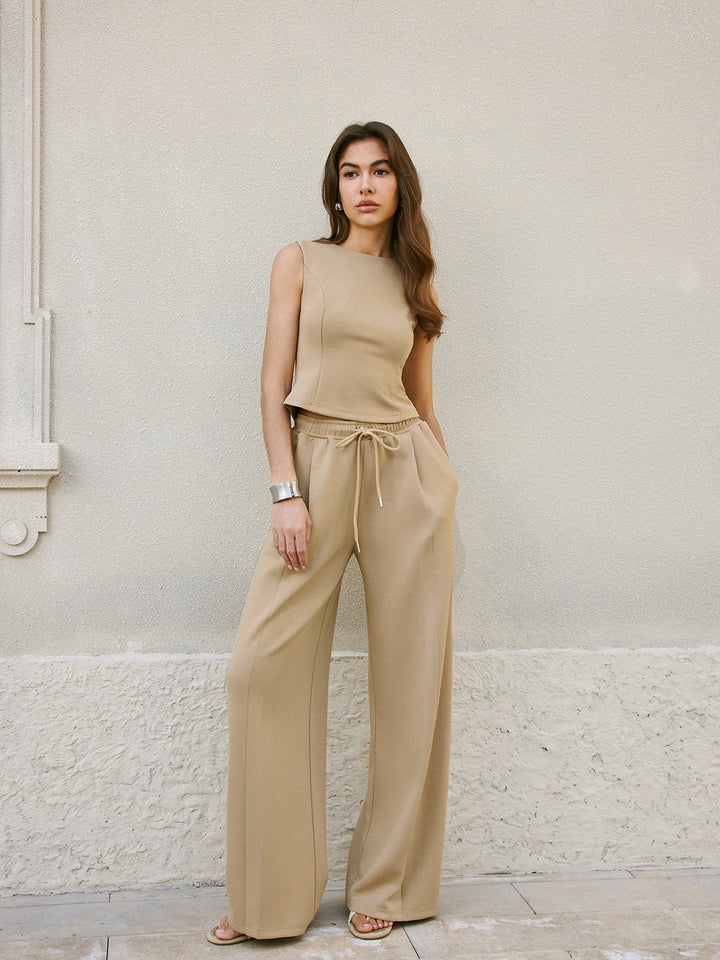 Ärmelloses Crop Top