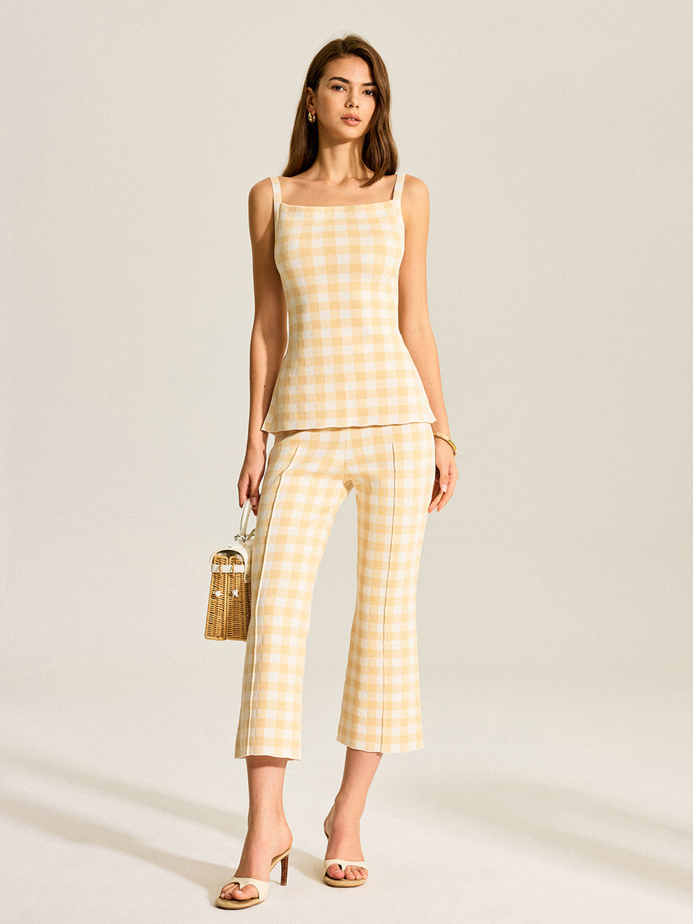 Gingham Karohose Set