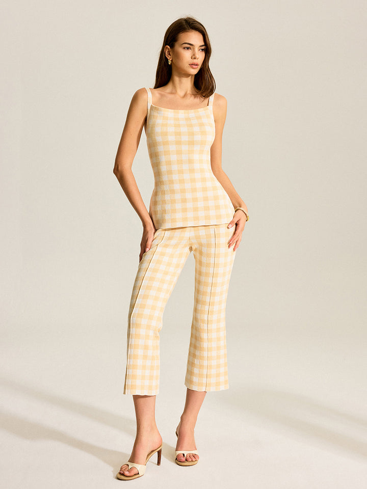 Gingham Karohose Set