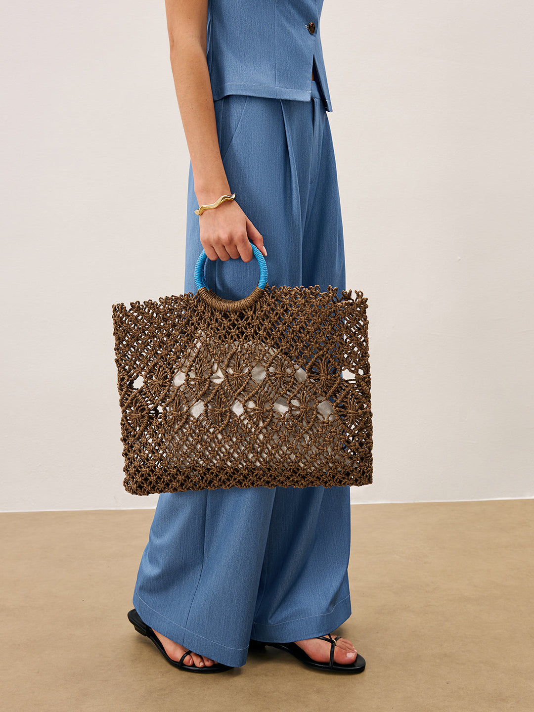 Häkeltasche mit Innenfutter