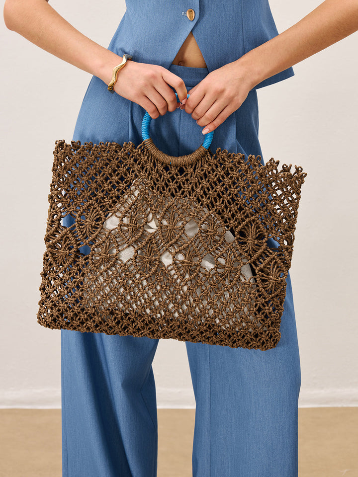 Häkeltasche mit Innenfutter