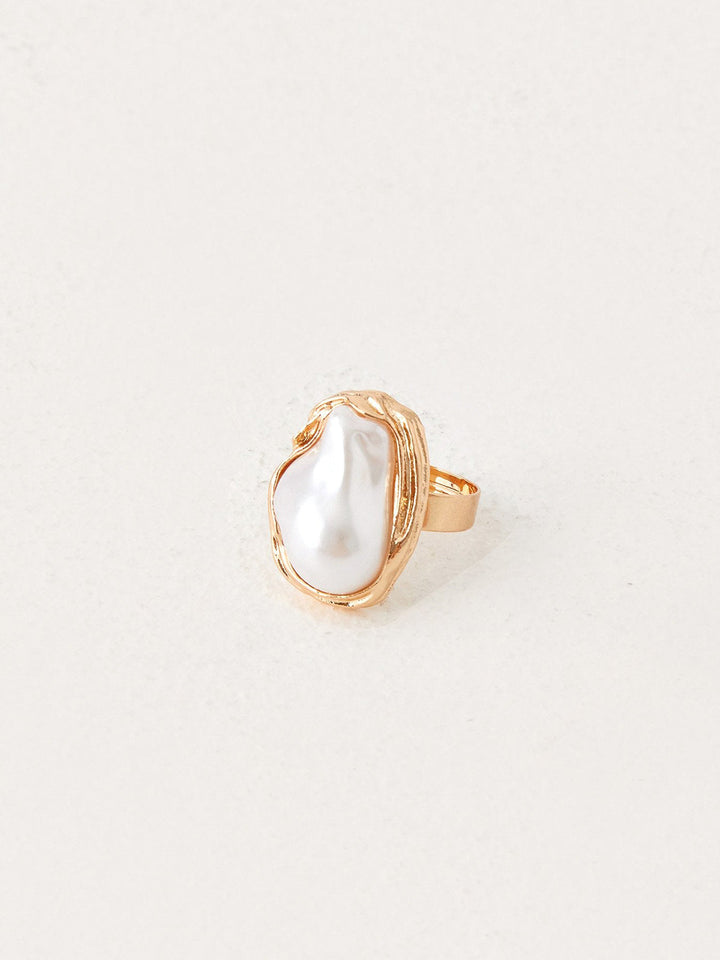 Perlmutt Ring
