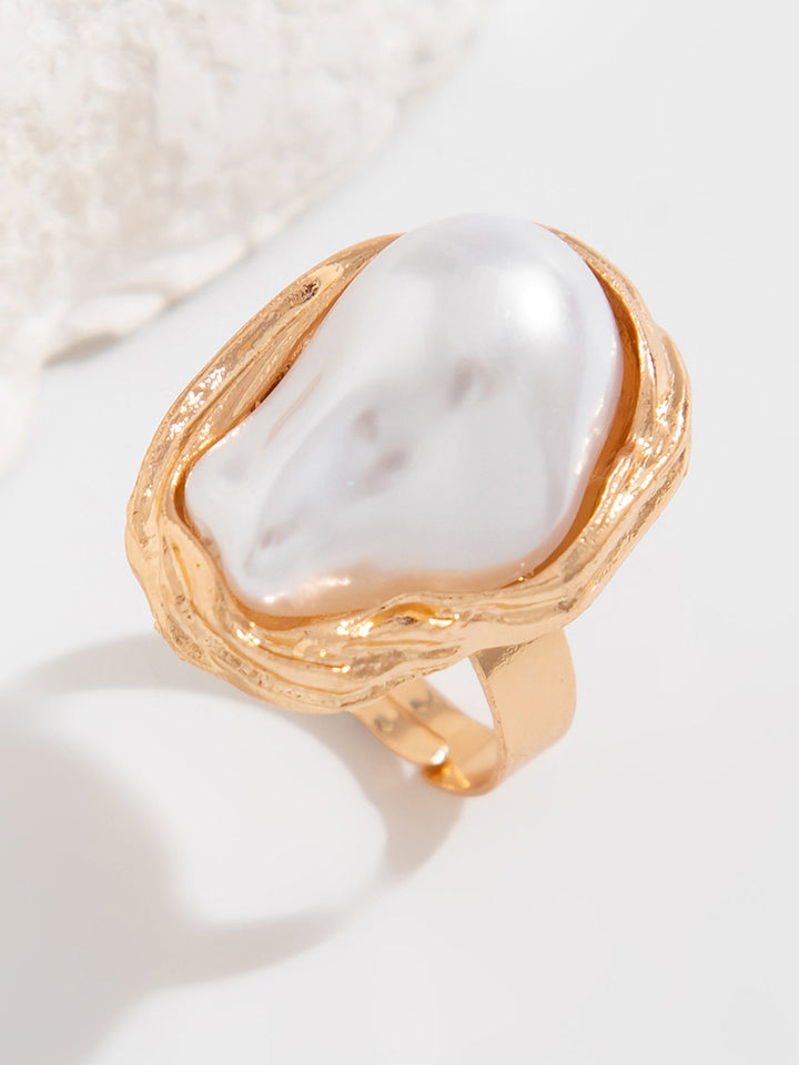 Perlmutt Ring