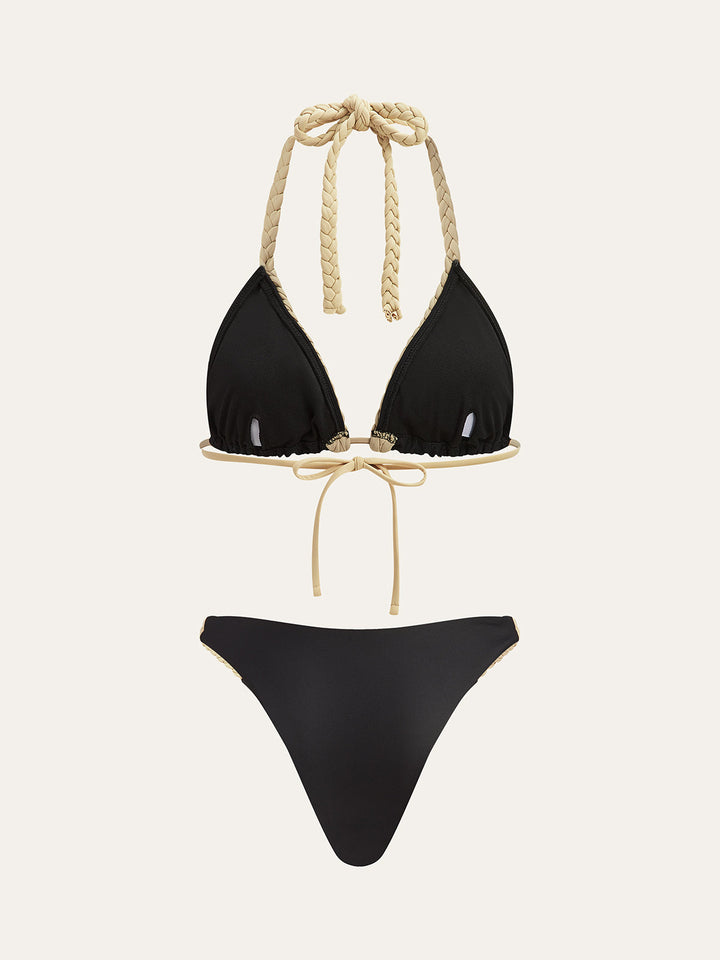 Geflochtenes Bikini-Set
