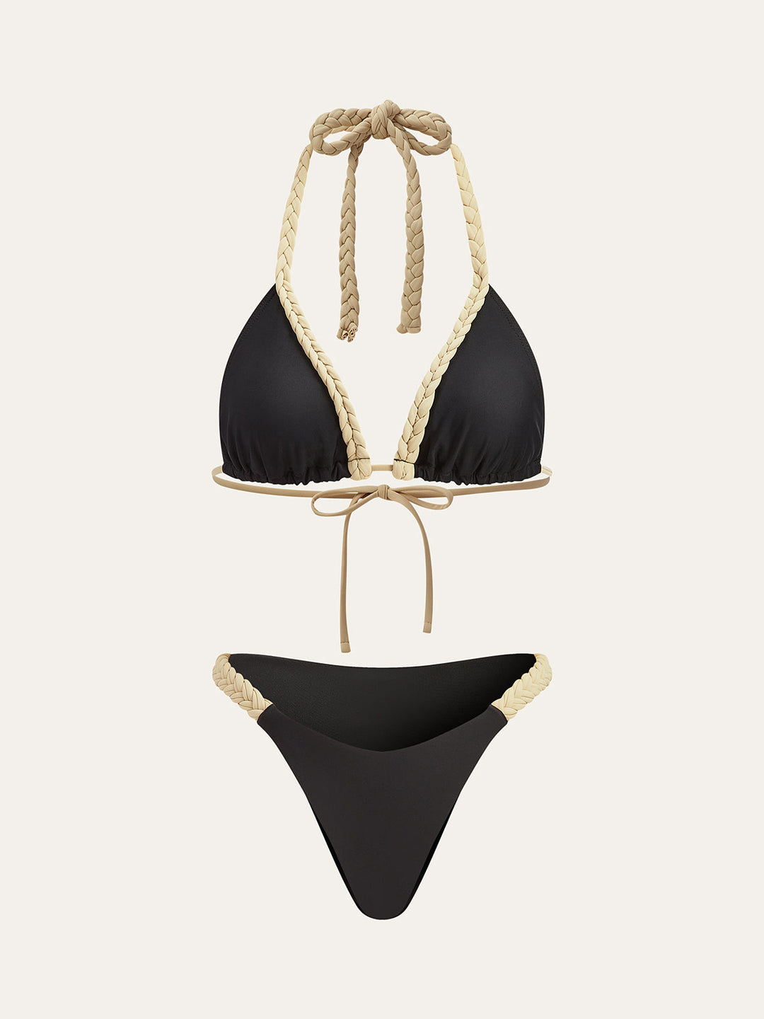Geflochtenes Bikini-Set
