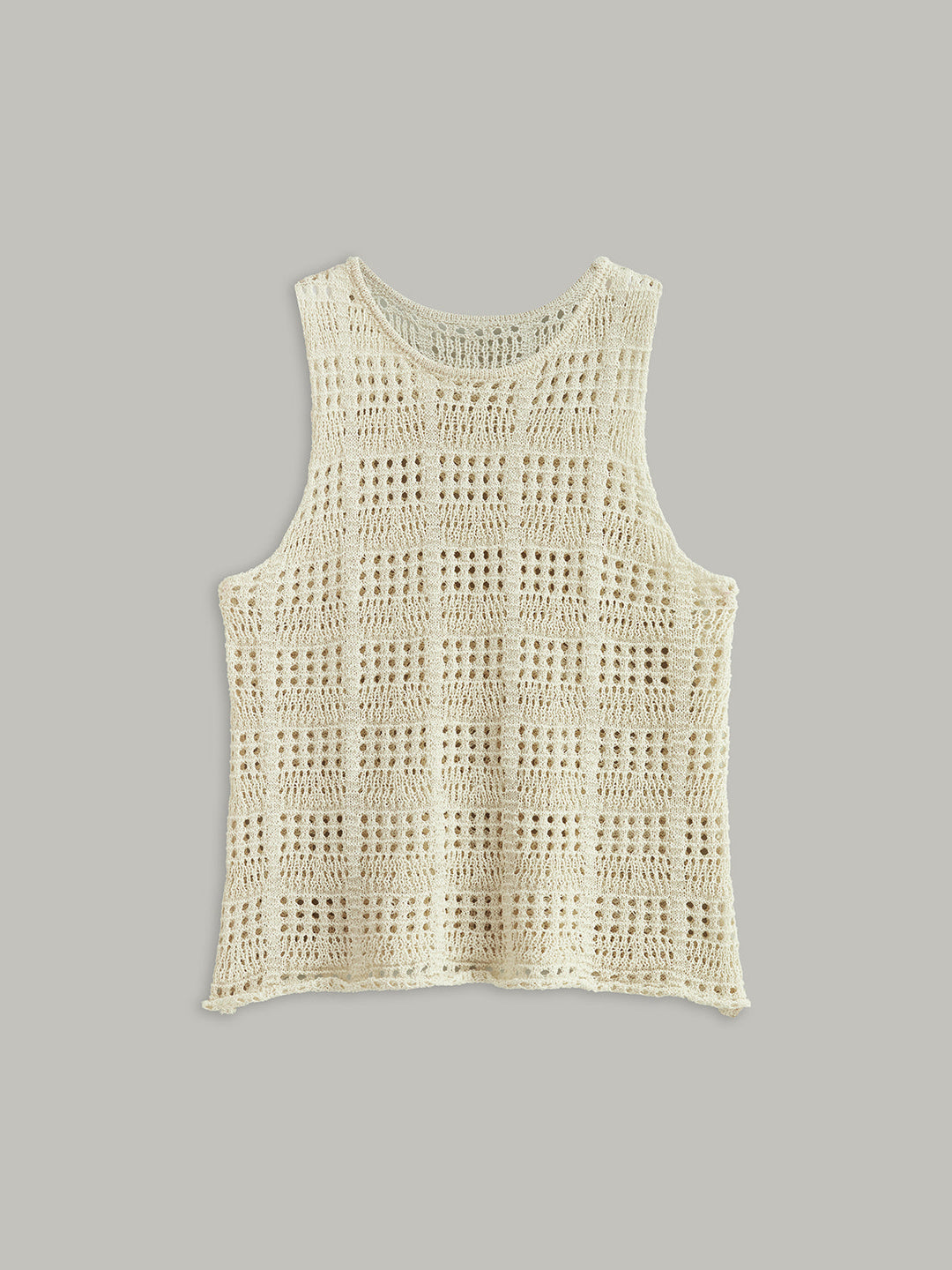 Häkel-Strick-Tanktop