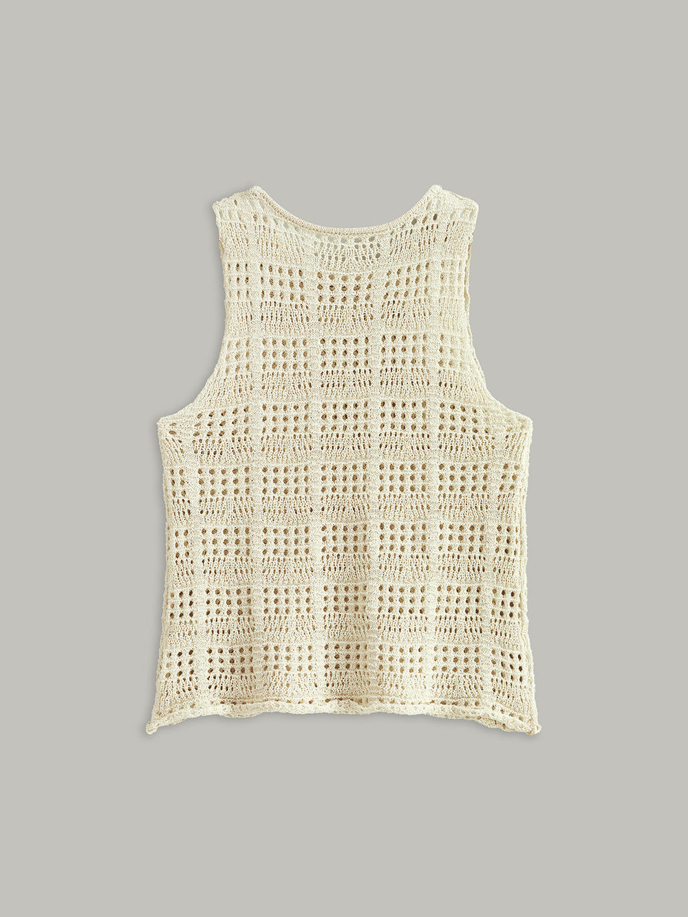 Häkel-Strick-Tanktop