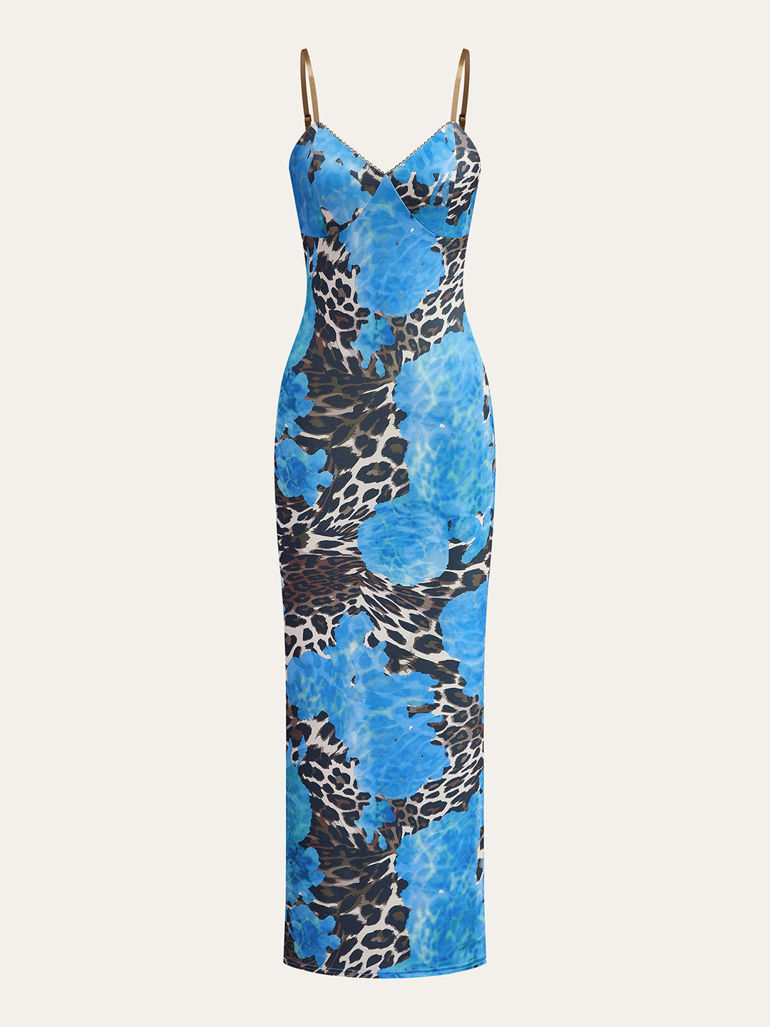 Kleid mit Leopardenmuster