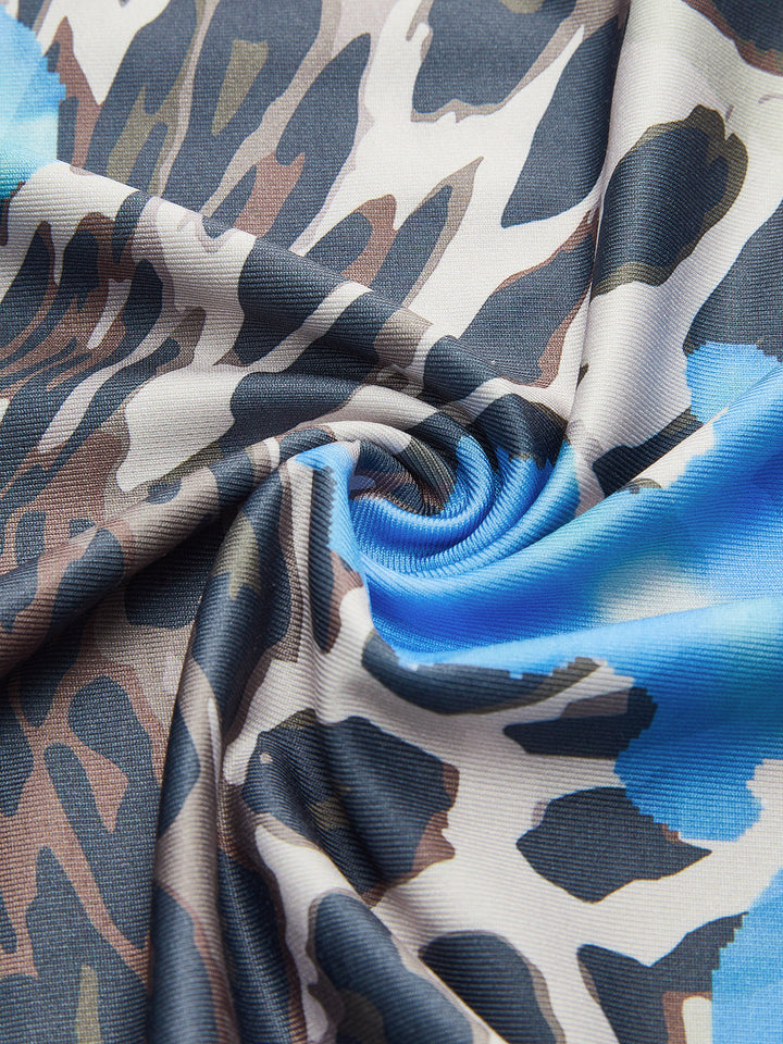 Kleid mit Leopardenmuster