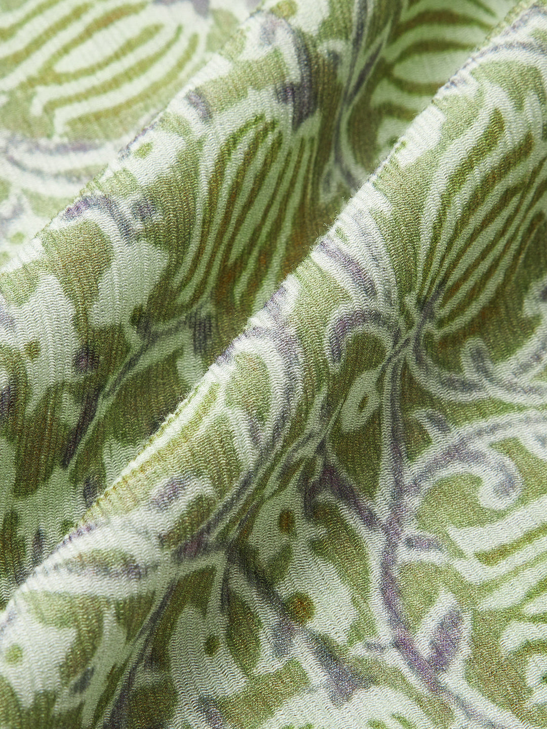 Bluse mit Rüschen und Blumenmuster