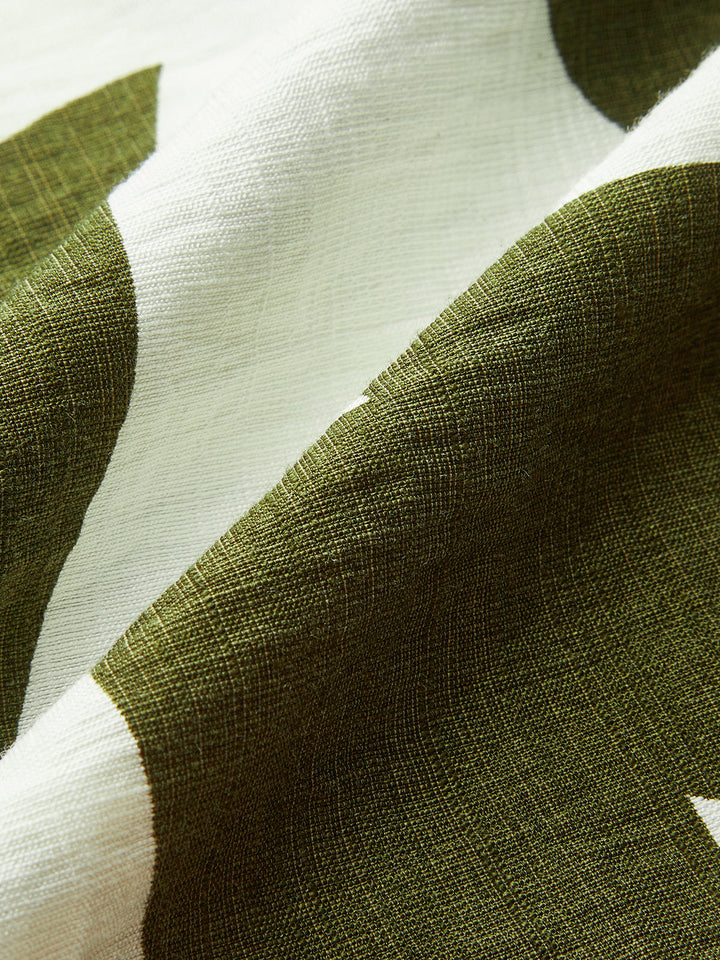 Florale Hose mit weitem Bein