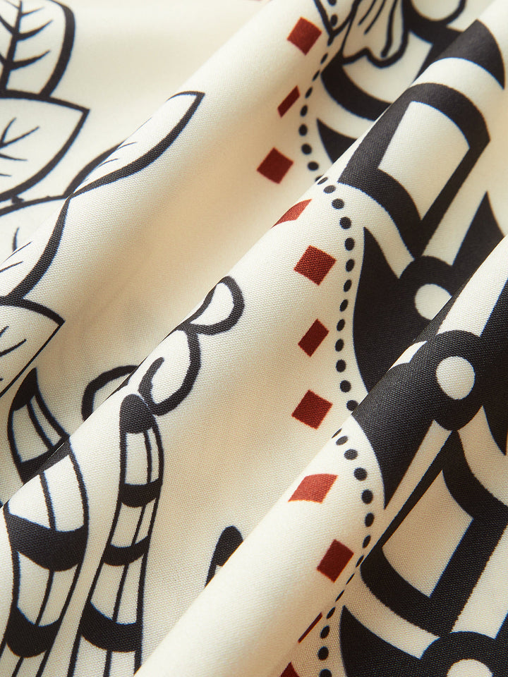 Maxikleid im Ethno-Stil