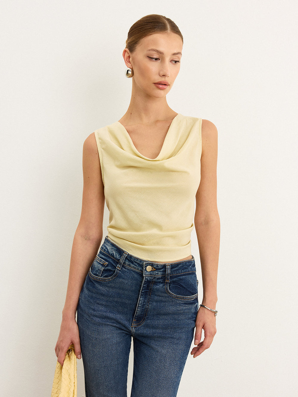 Träger-Tanktop mit Schleife im Rücken