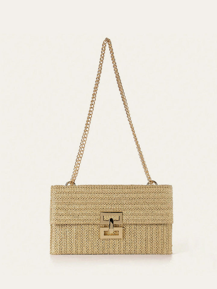 Gewebte Kettenschultertasche