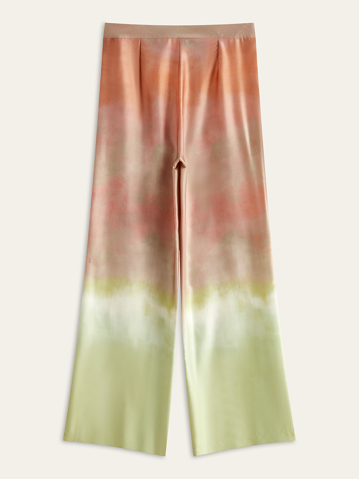 Mid-Rise Farbverlauf Hose