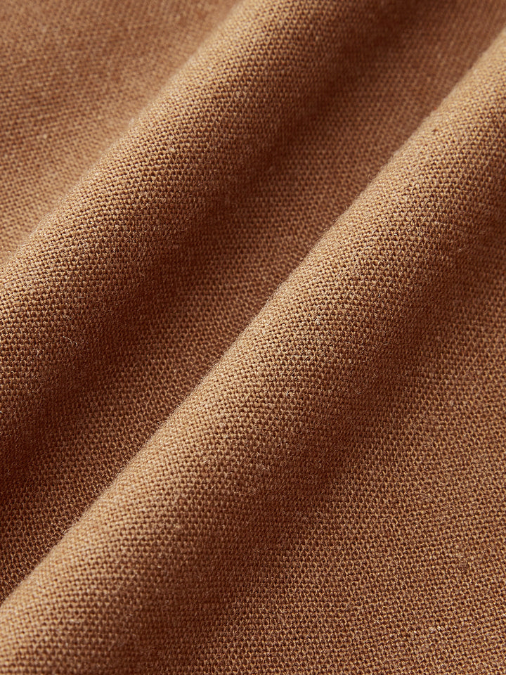 Gürtel-Shorts mit hoher Taille