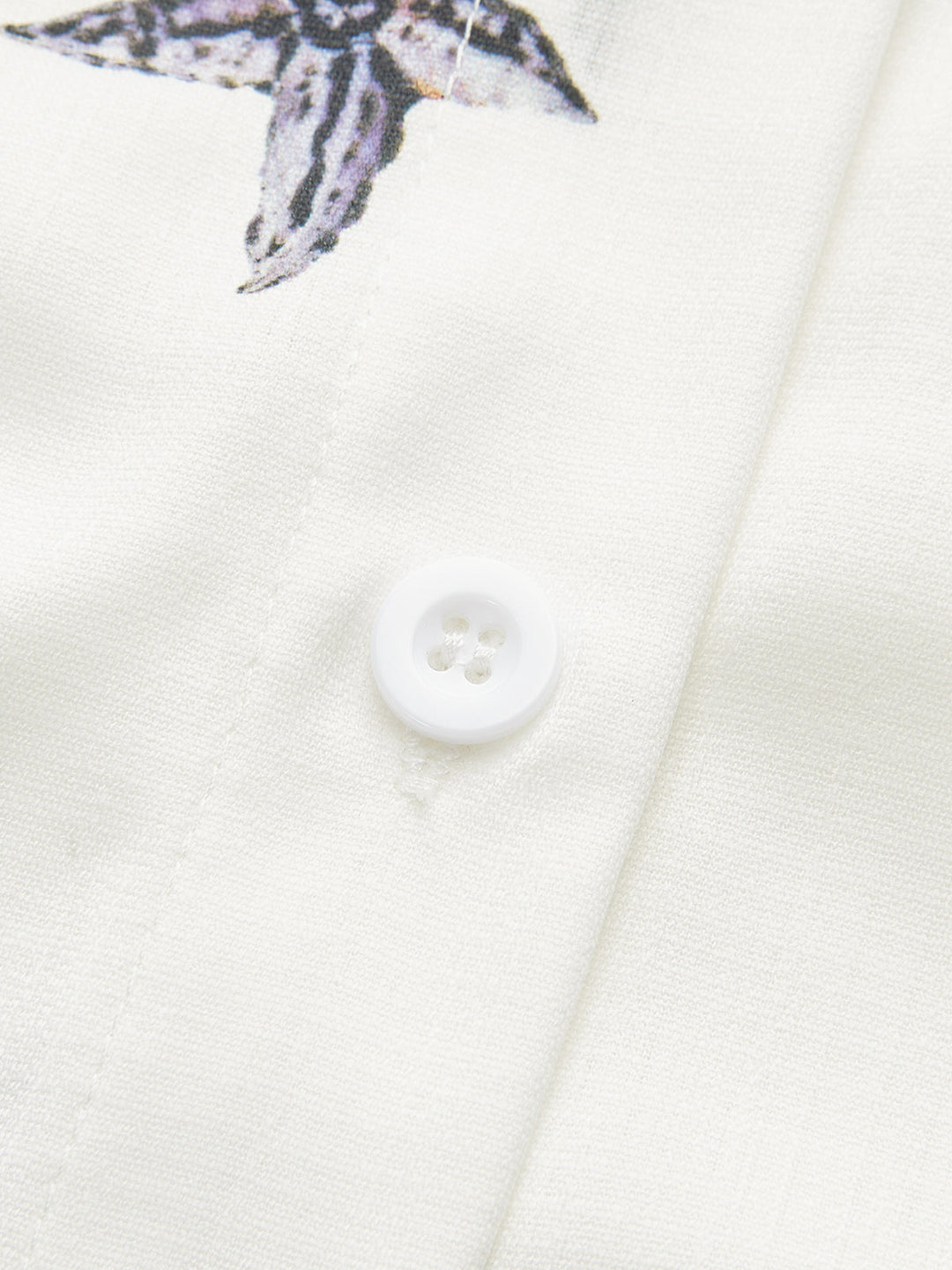 Gürtel-Romper mit Muschelprint