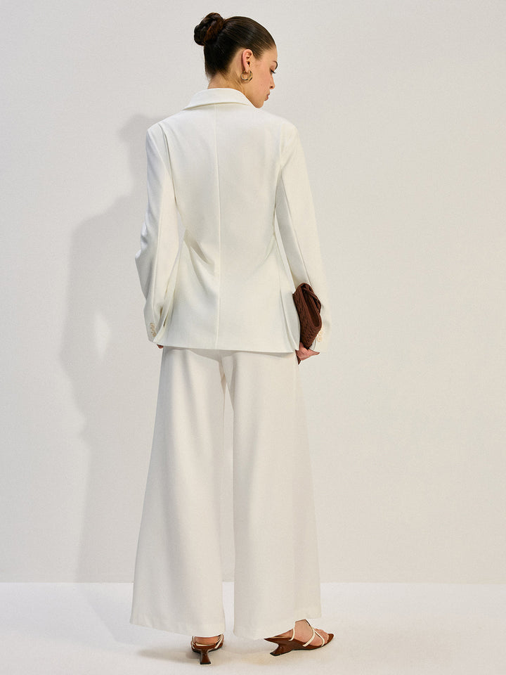 Oversized Blazer mit Gürtel