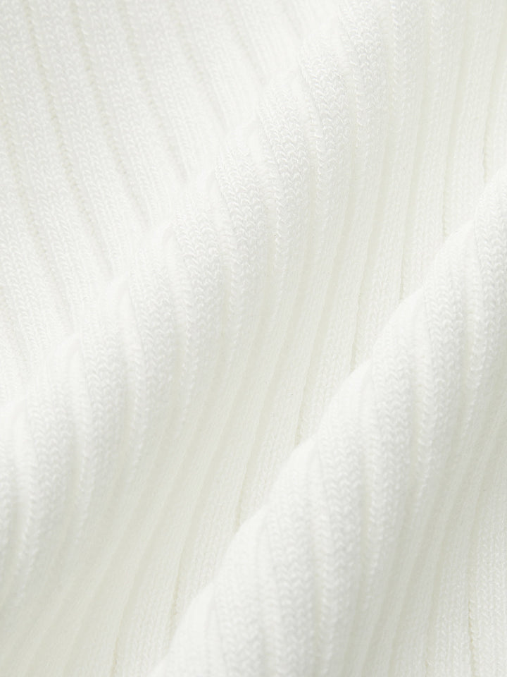 Ribbed Cut-Out Tank Top