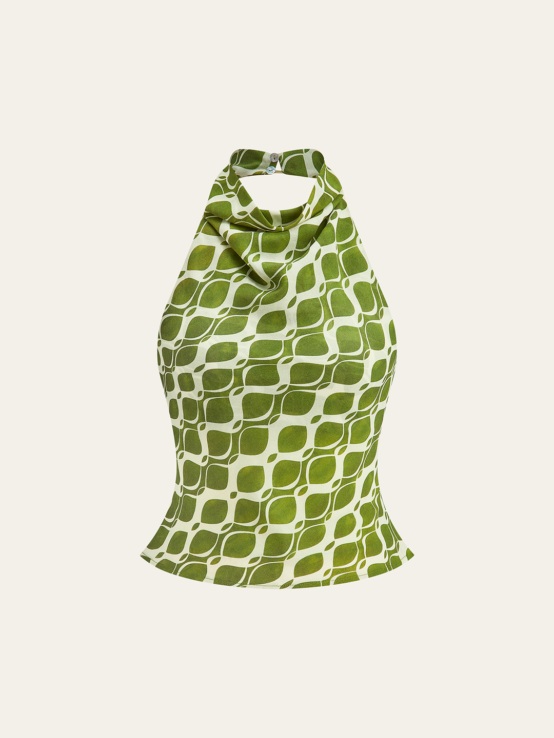 Bedrucktes Neckholder-Oberteil