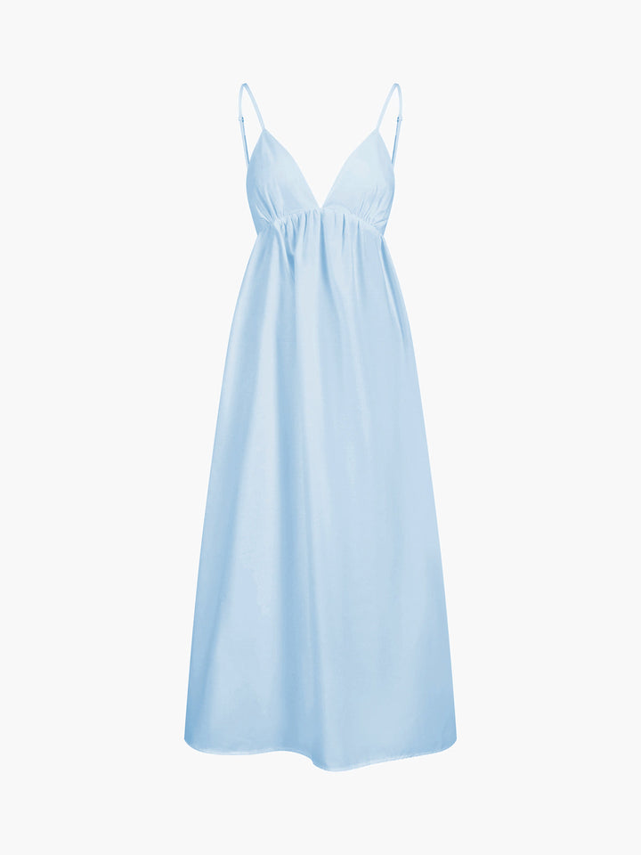Küsten-Cowgirl-Kleid mit offenem Rücken