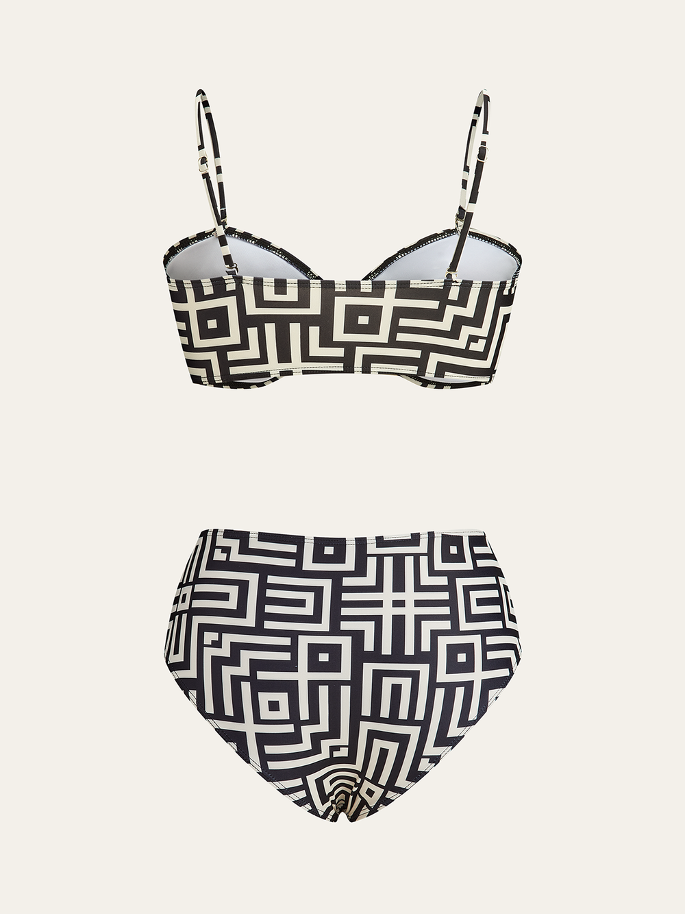 Geometrisches Bikini-Set