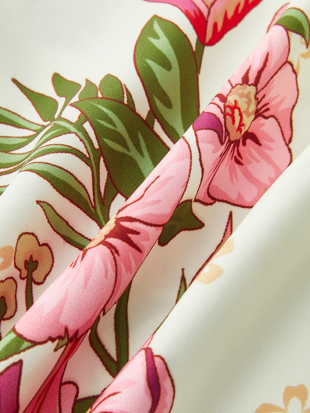 Blumenmuster V-Ausschnitt Bodysuit mit Bindeband am Rücken