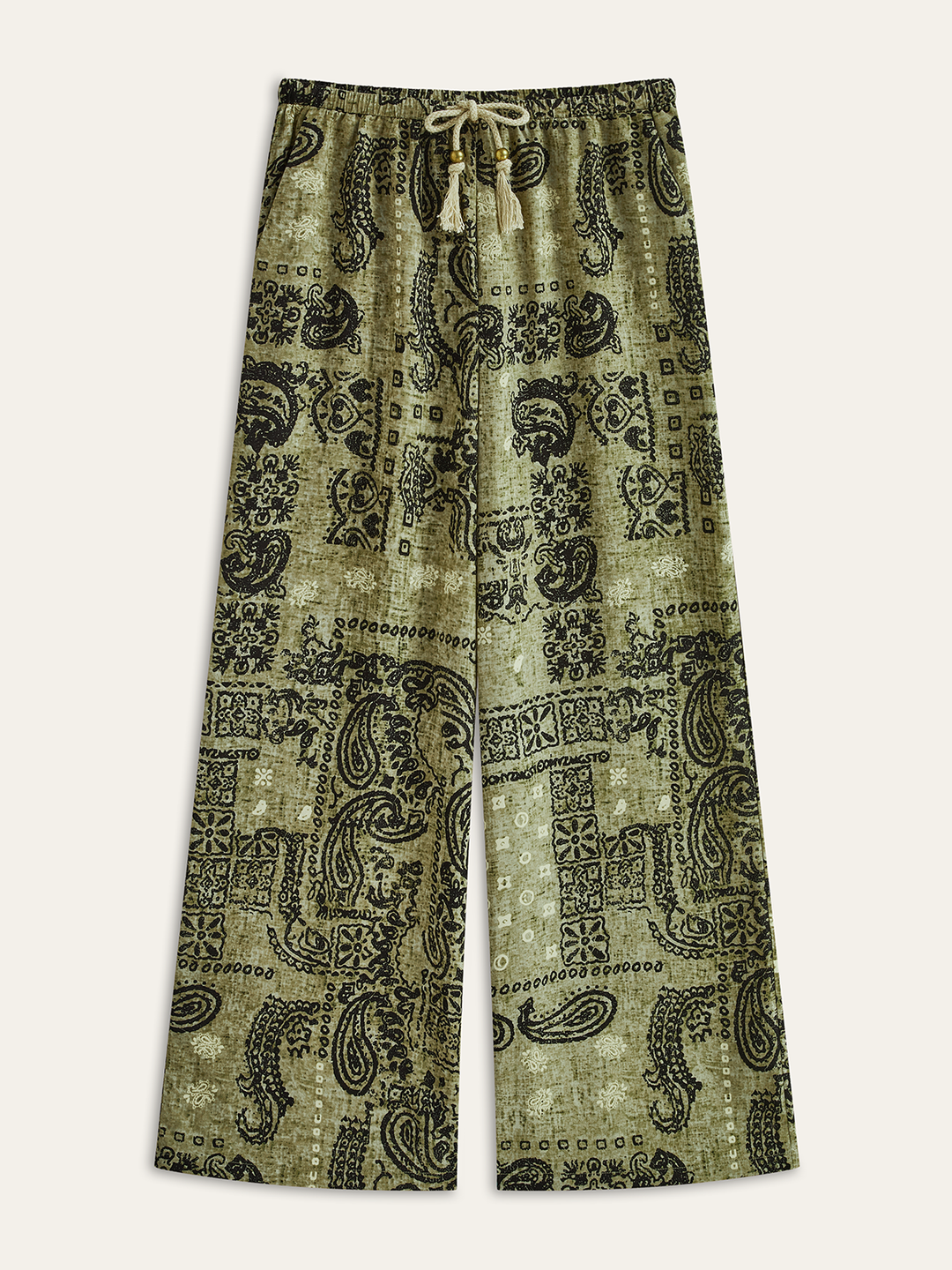 Paisley Print Schlaghosen
