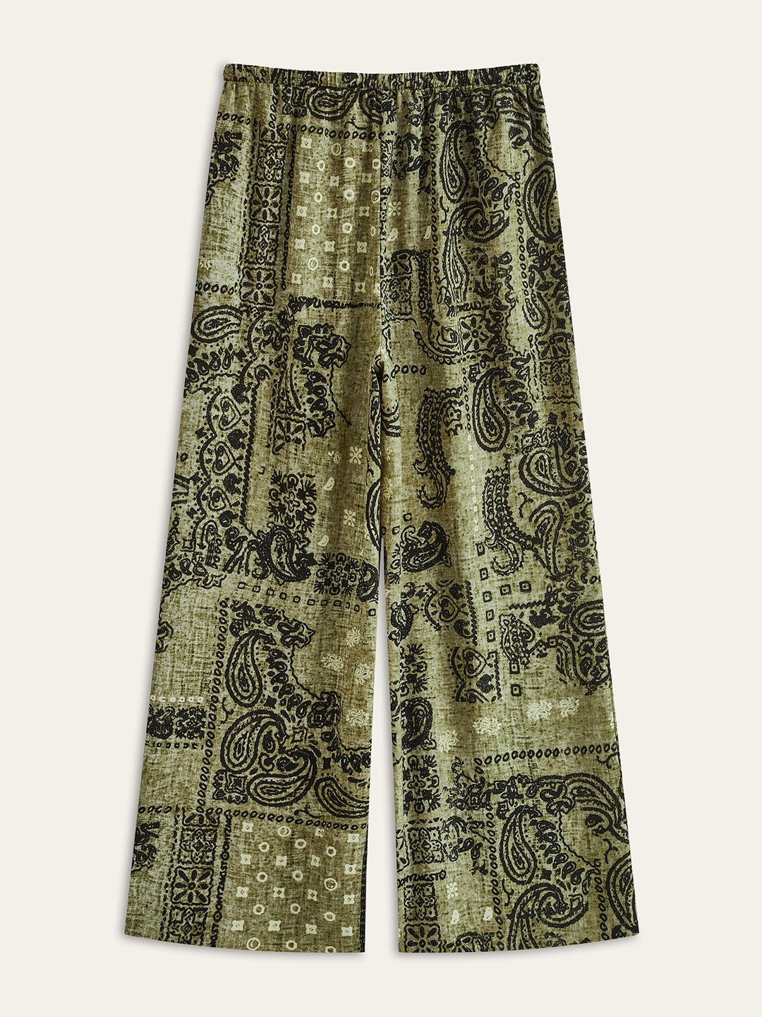 Paisley Print Schlaghosen