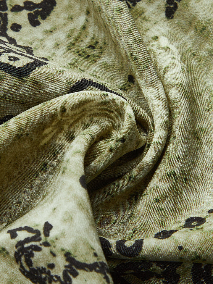 Paisley Print Schlaghosen