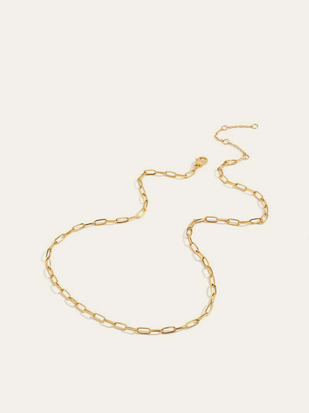 Oval Link Halskette