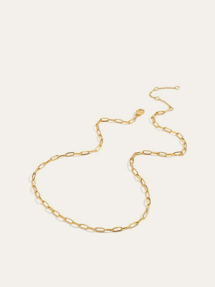Oval Link Halskette