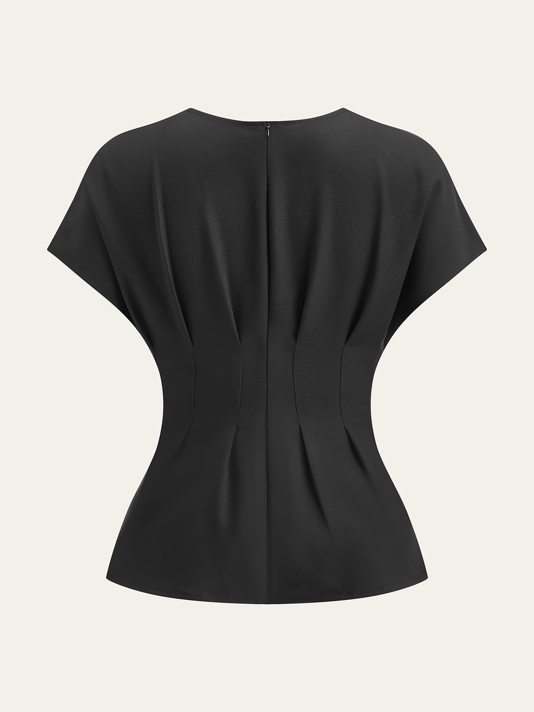 Plissiertes Taillen-Top