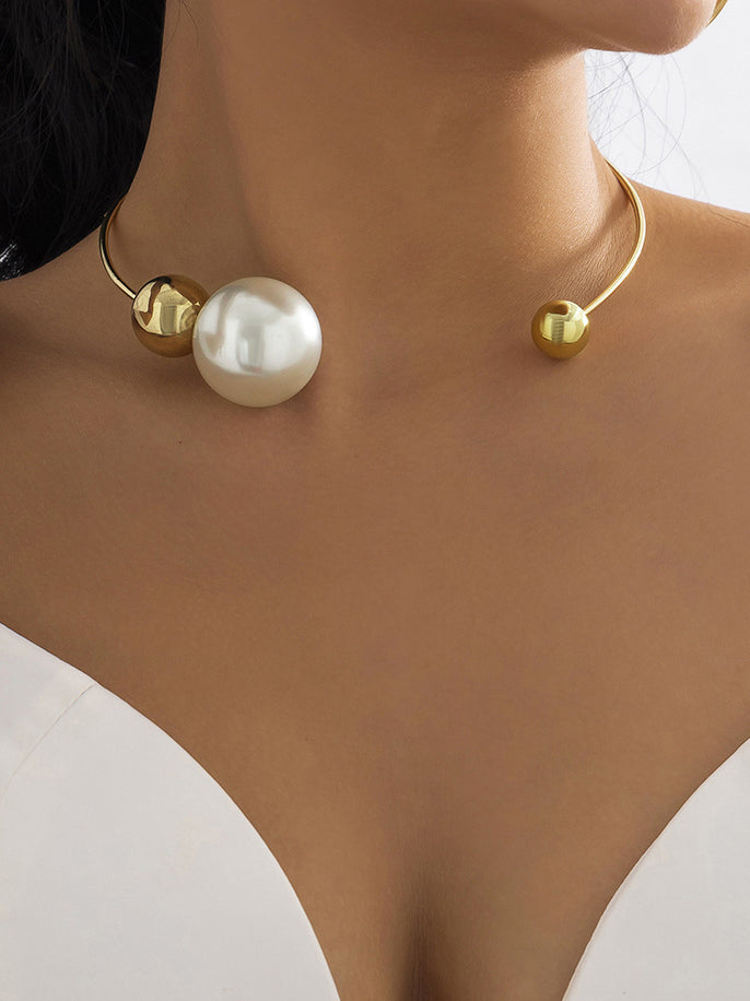 Asymmetrische Perlenkette