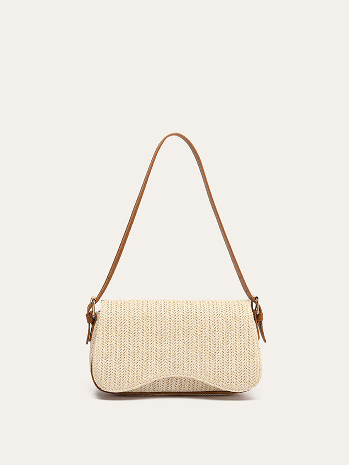 Strohhose Schultertasche