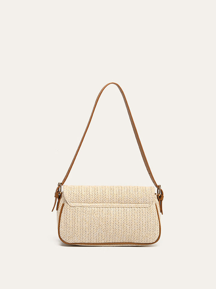 Strohhose Schultertasche