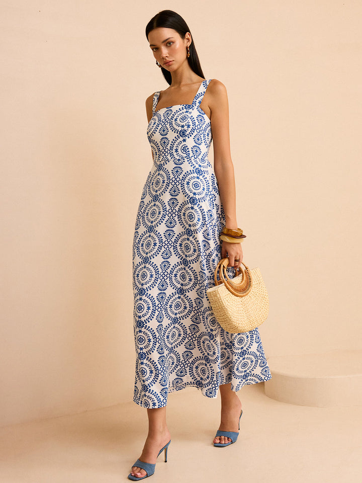 Boho Print Maxikleid