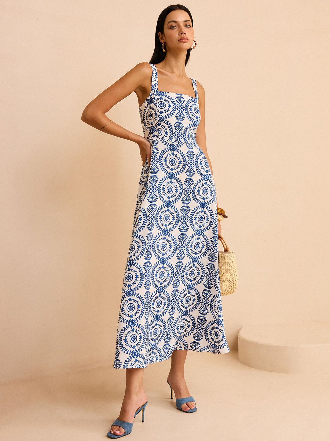 Boho Print Maxikleid