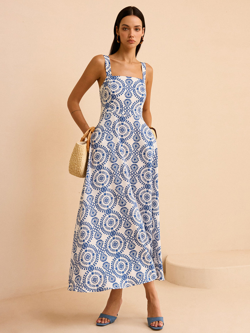 Boho Print Maxikleid