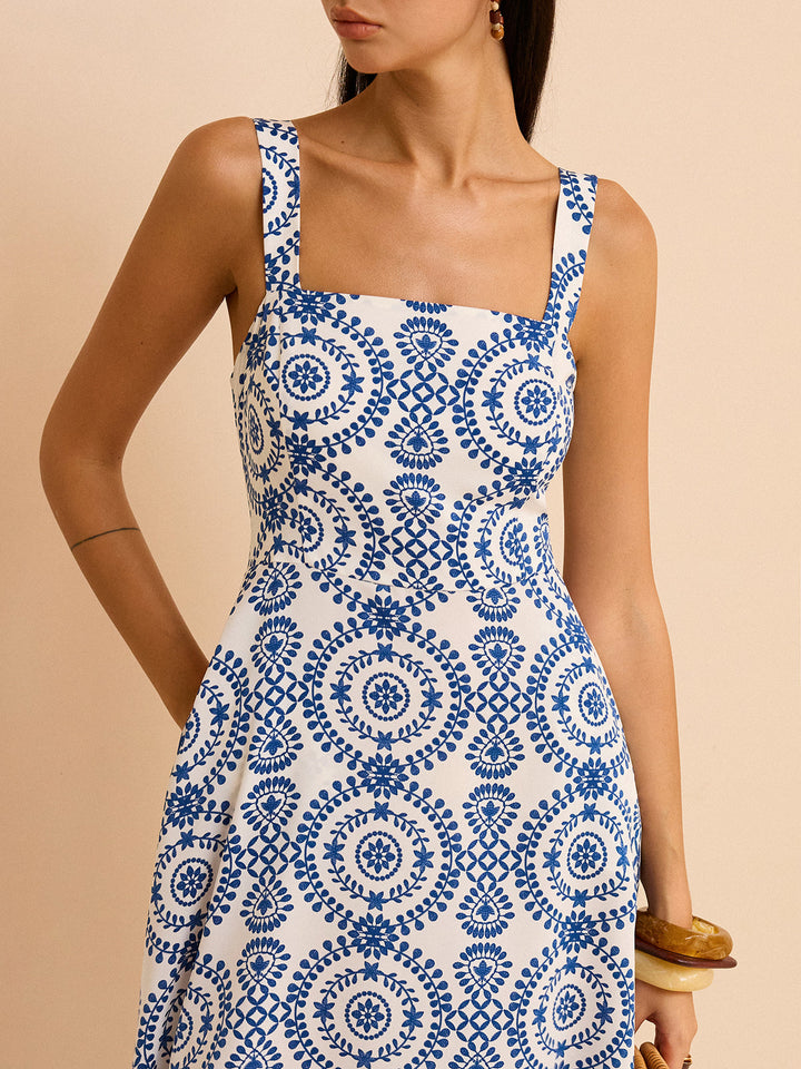Boho Print Maxikleid