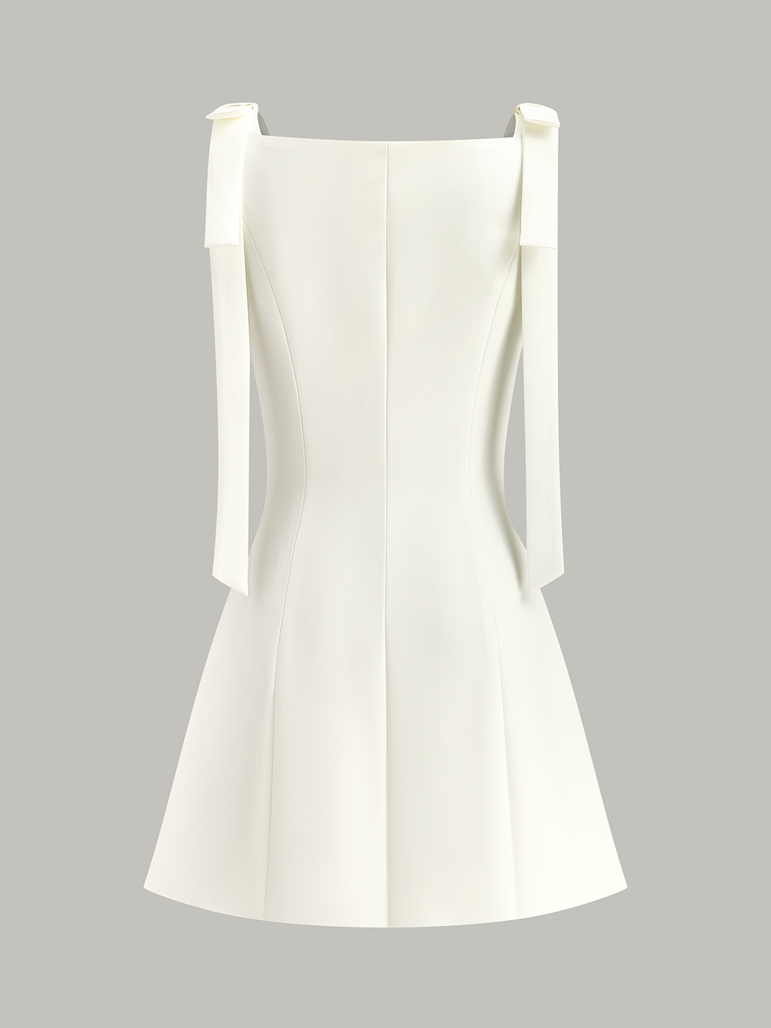Mini-Kleid mit Schleifen-Trägern