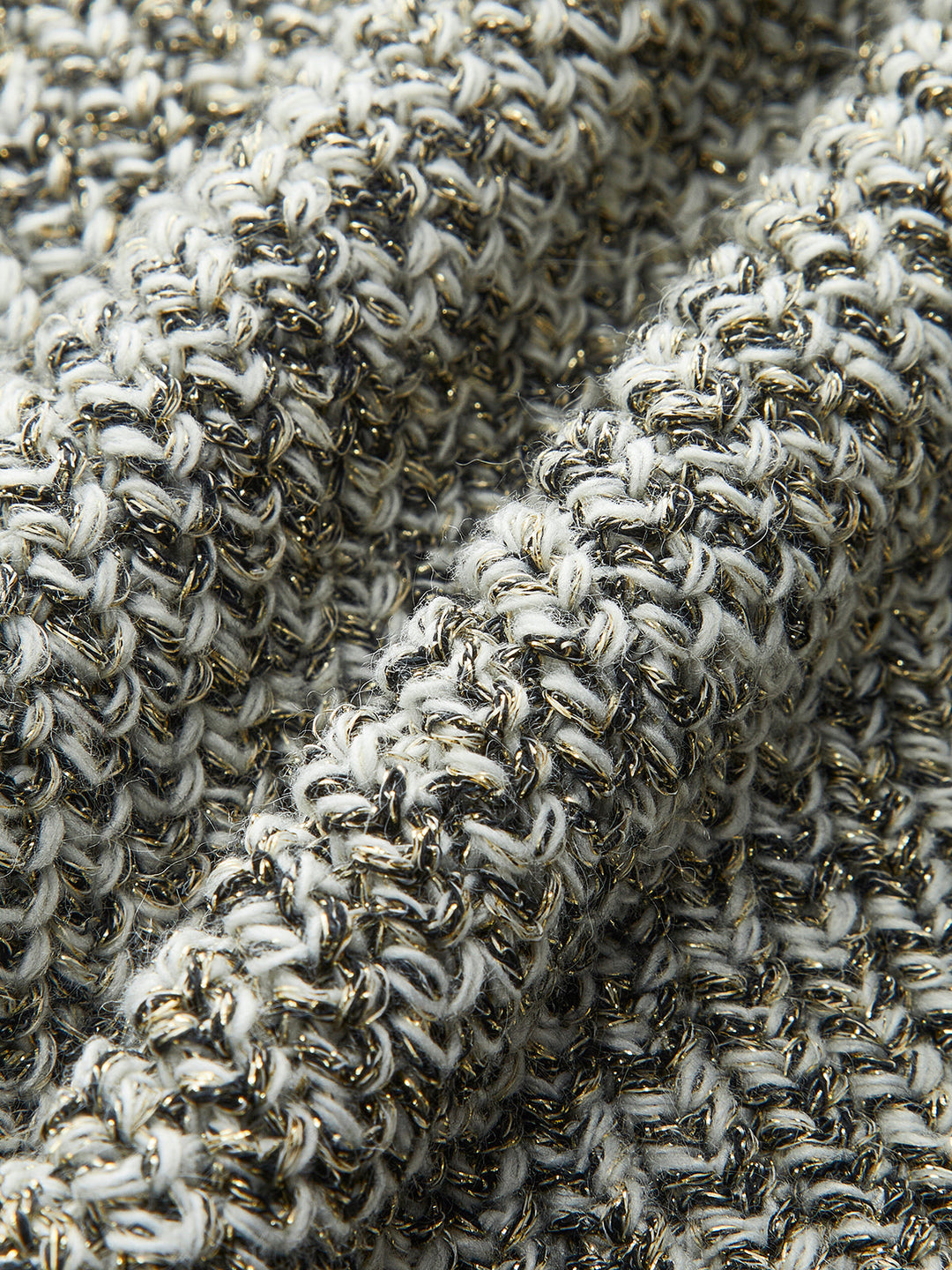 Strickweste mit Knopfleiste