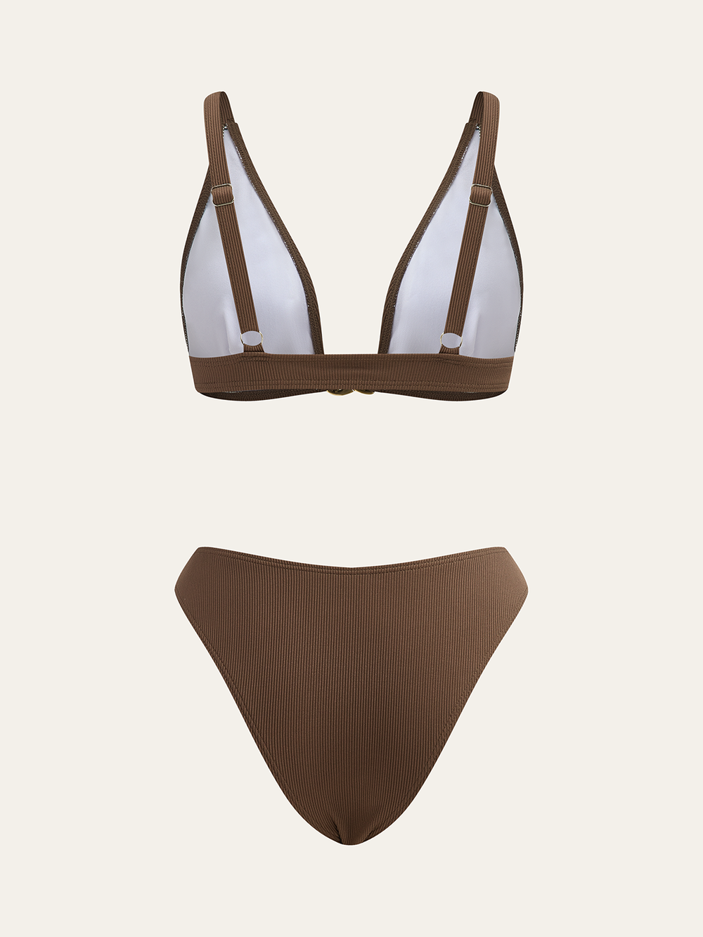 Metall-Bikini-Set