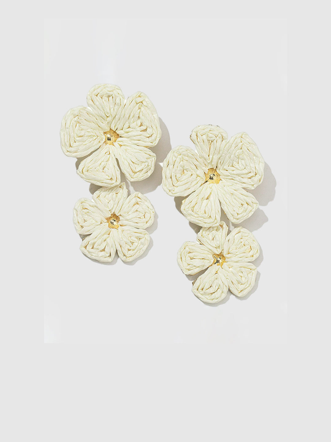 Gilded Lace Petal Ohrringe