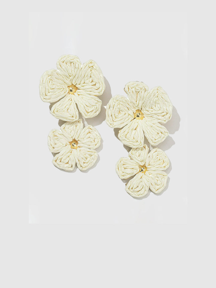 Gilded Lace Petal Ohrringe