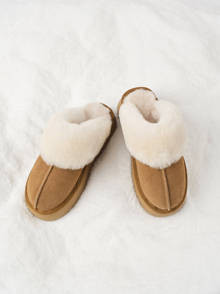 Dicke Sohle Fleecing Hausschuhe Stiefel
