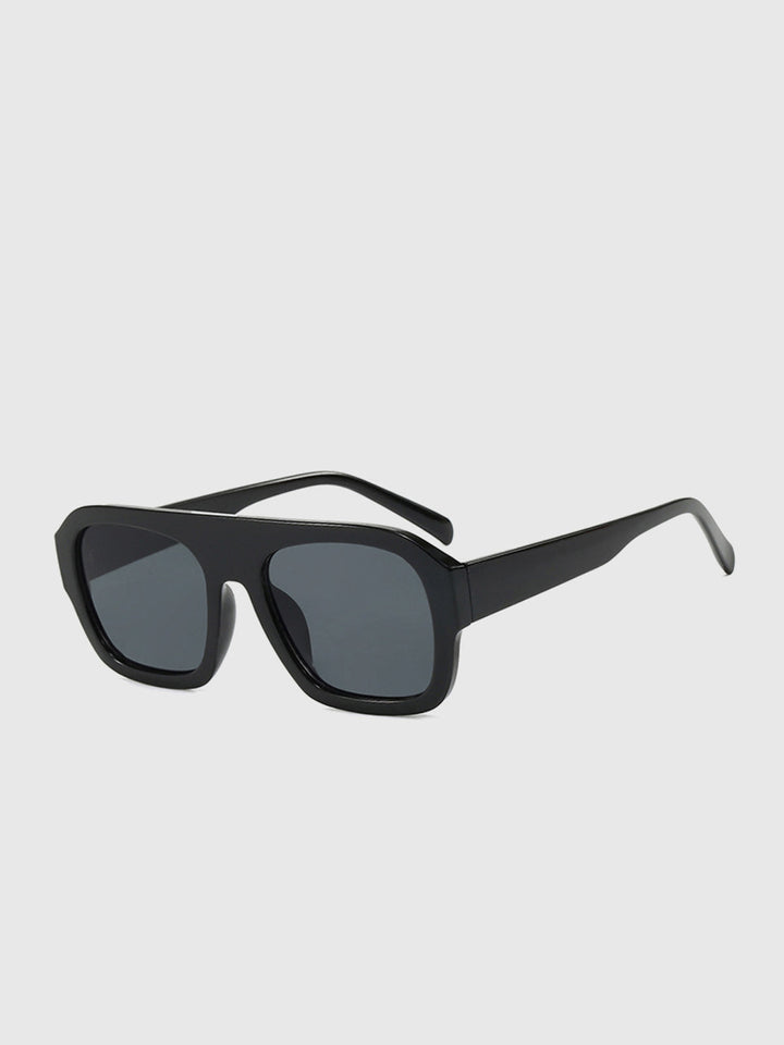 Leopardenmuster Quadratische Sonnenbrille