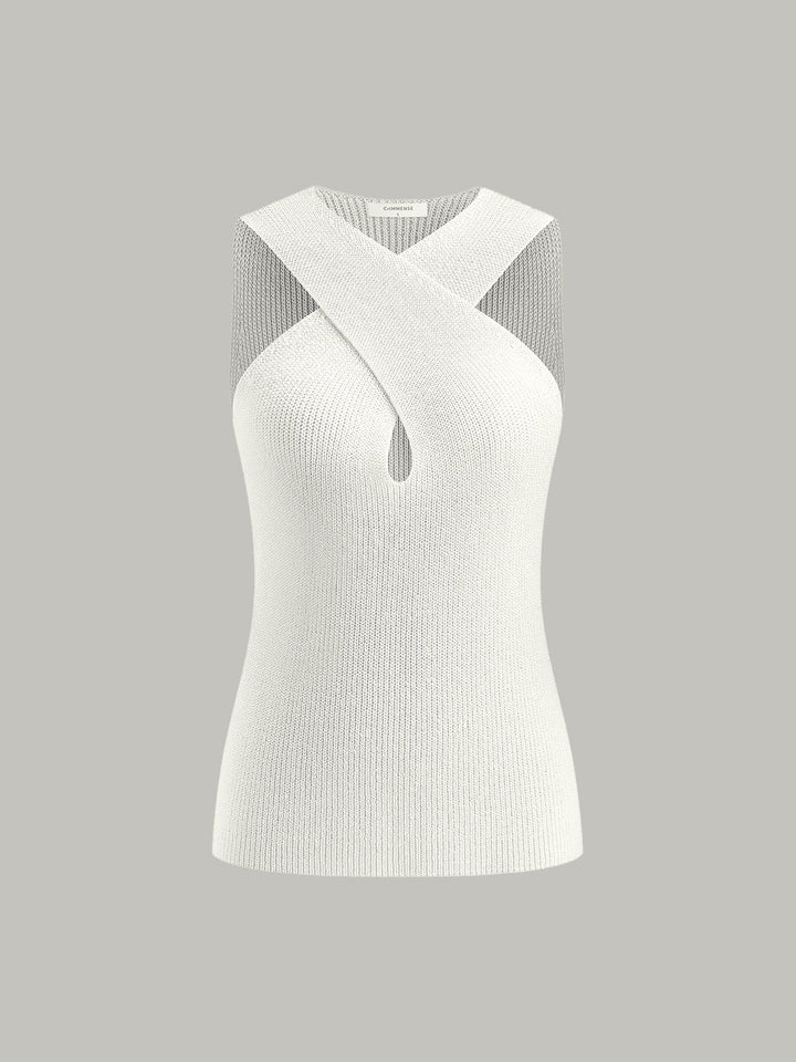Halter-Korse-Tanktop