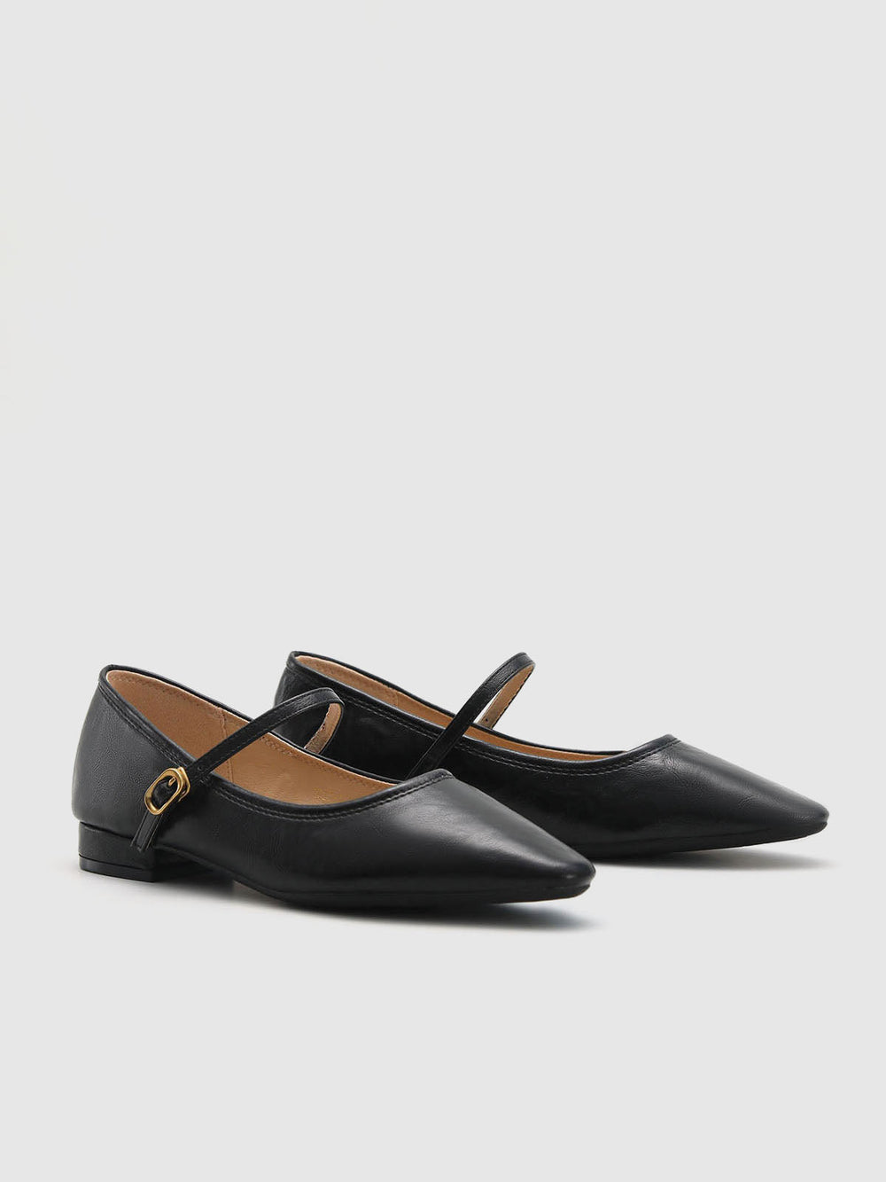 Französische Mary Jane Schuhe