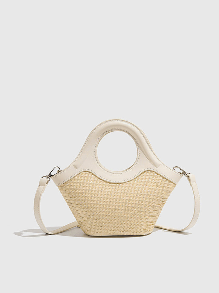 Ivory Strand Kreis Tasche